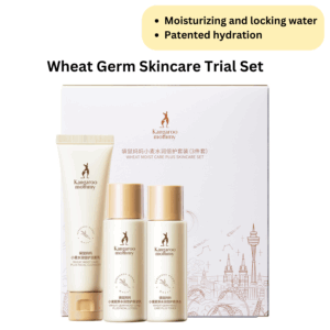 Wheat Germ Skincare Trial Set Special for hydrating and moisturizing (3 Pcs/Set)