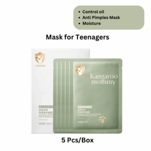 Teenager Moisturizing And Anti Pimples Mask (5 Pcs/Box)